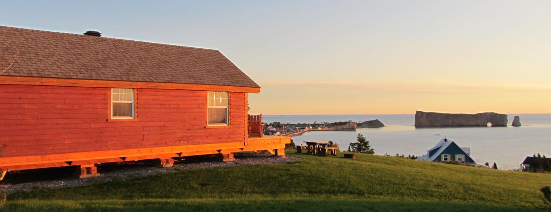 Chalets Nature Ocean Персе Екстериор снимка